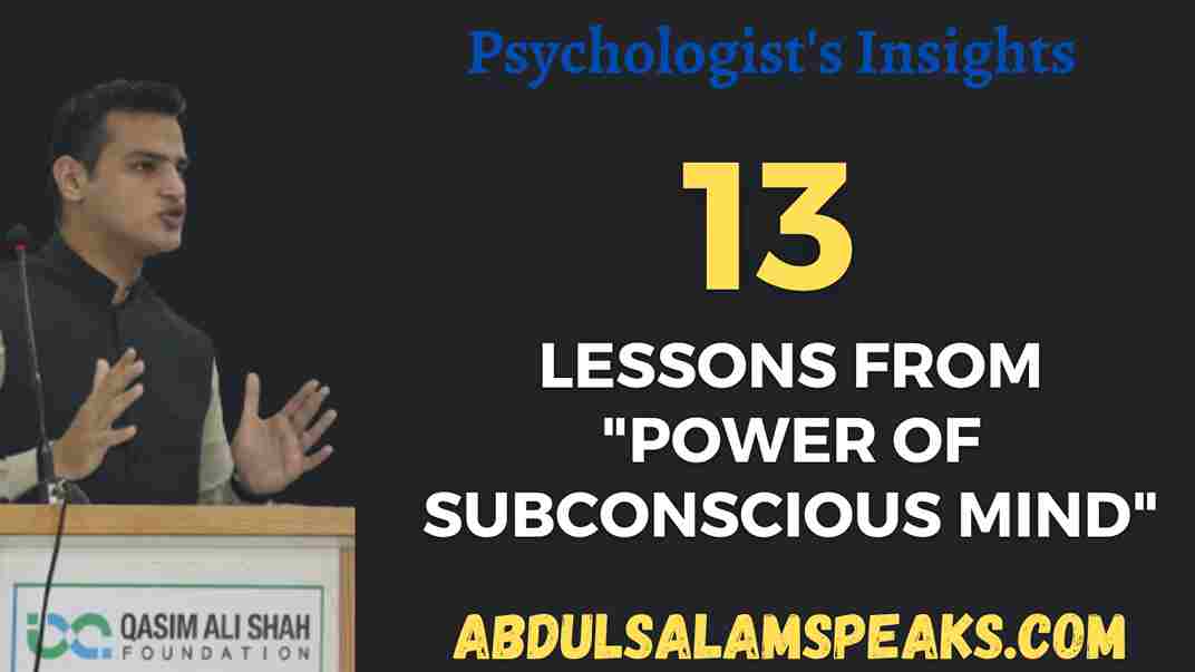 Power of Subconscious Mind